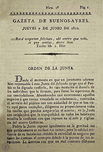 GAZETA DE BUENOS AIRES